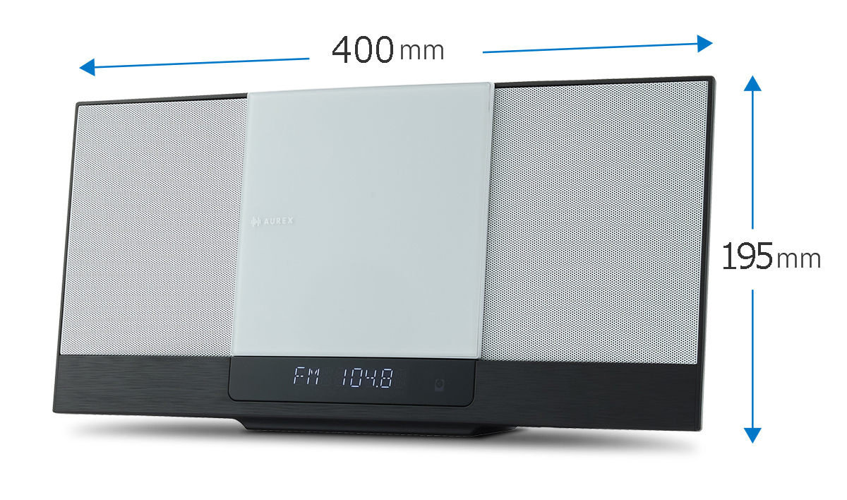 外形寸法 幅400mm 高さ195mm